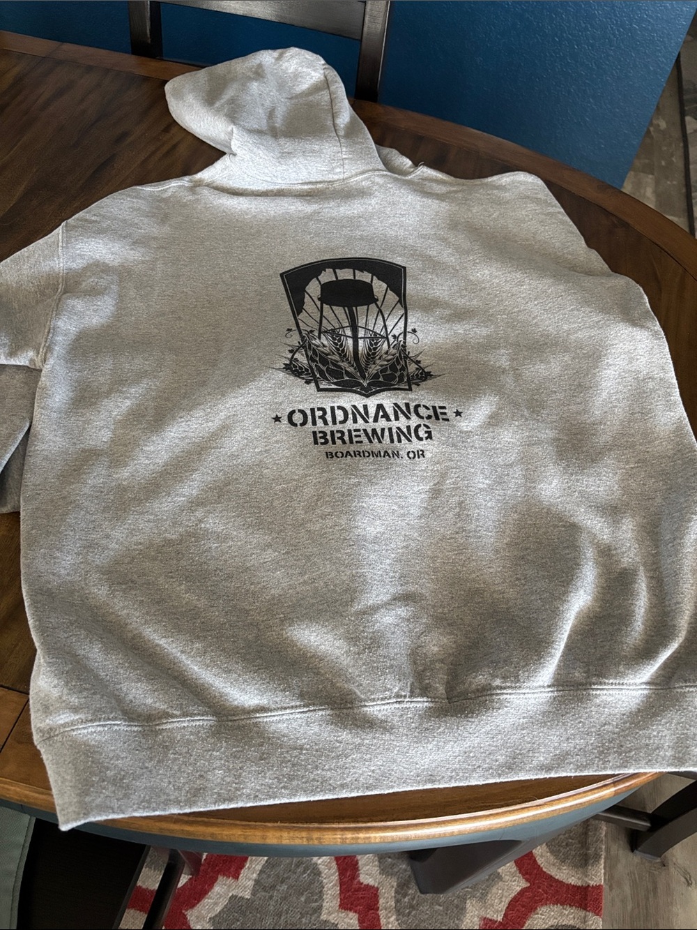 Gildan Light Gray Heavy Blend Full-Zip Hoodie mens XL - Picture 9 of 10